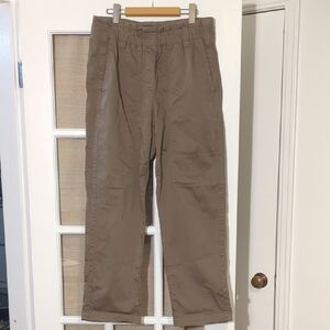 BRUNELLO CUCINELLI high waisted jogger style pant - size 8